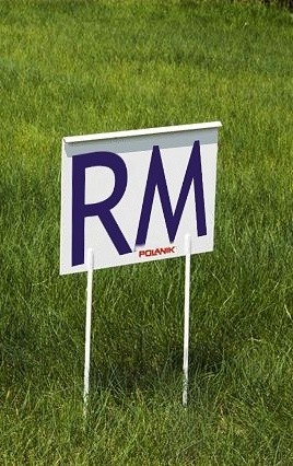 Značka pro označení rekordu mítinku pro vrhy koulí RM-S292