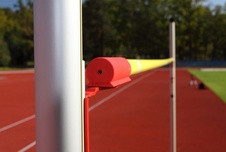 Soutěžní laťka pro skok o tyči - délka 4,5 m , certifikace IAAF E-08-0521 PW-450