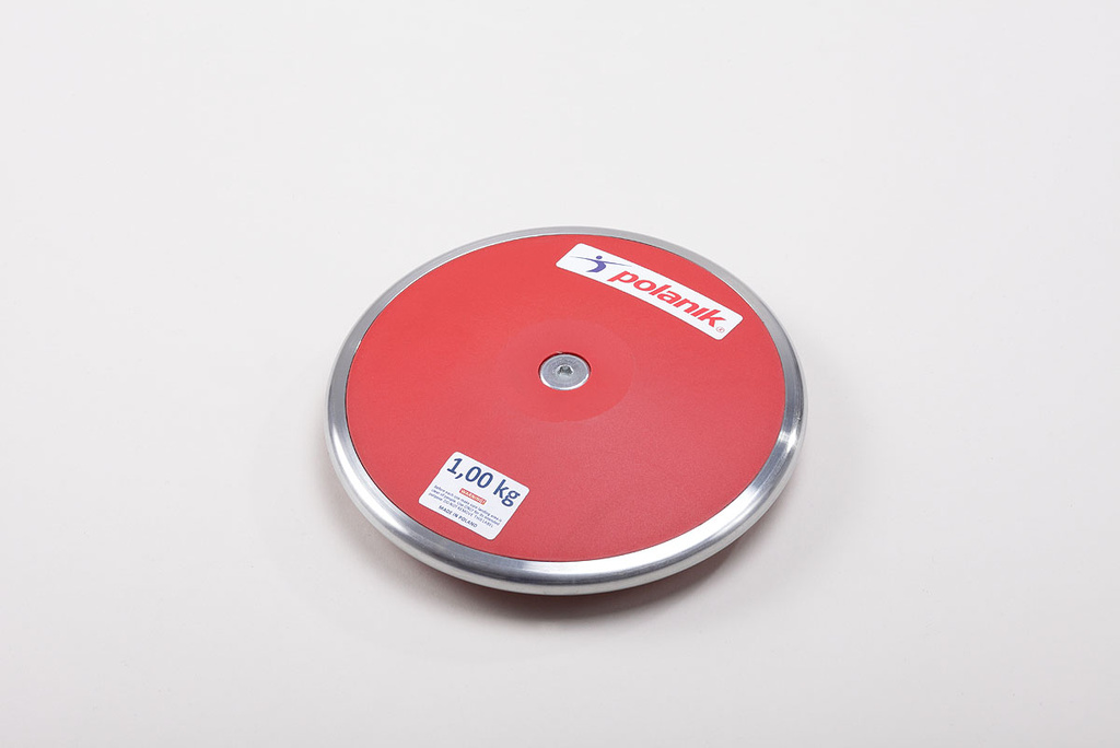 Disk tréninkový plastový - hmotnost 1 kg TPD11-1