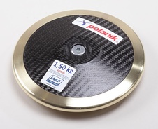 Disk soutěžní karbonový - hmotnost 1,5 kg , certifikace IAAF I-14-0677 CCD14-1,5