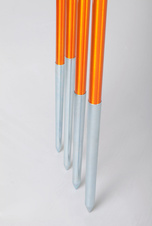 Oštěp soutěžní Space Master - hmotnost 700 g, zaoblený hrot, certifikace IAAF I-13-0655 SM13-700