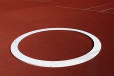 Obruč pro úpravu kruhu na hod kladivem - vnitřní průměr 2,135 m, certifikace IAAF E-05-0417 HCC-2135