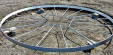 Kruh pro hod diskem - průměr 2,5m, certifikace IAAF E-05-0419 DC-250