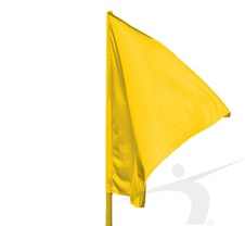 Vlajka se základnou - výška 2m, barva žlutá BFY-S0324