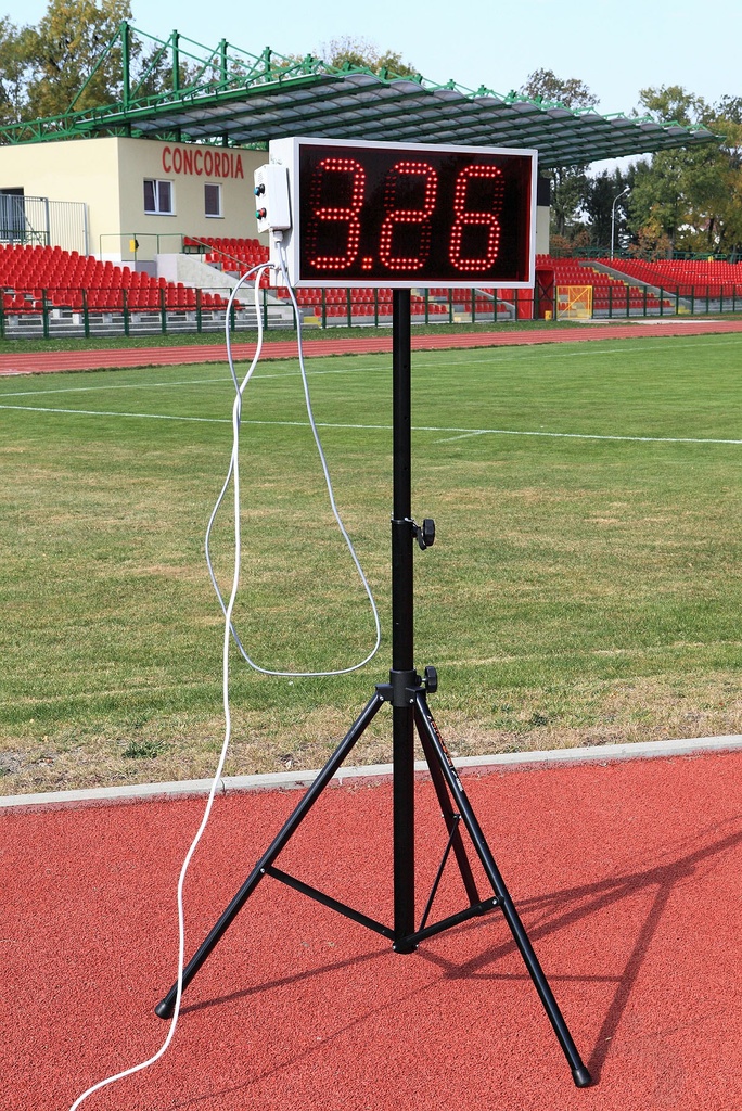 LED deska „ doba běhu“ se stativem a ovládacím panelem T6-RC-CH