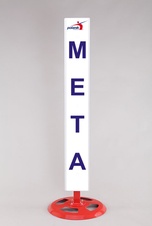 Sloupky na cílovou čáru - rozměry 1,4 x 0,18 x 0,02 m, META SLM-S0450-PL