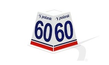 Značky pro vymezení vzdálenosti sada 26 kusů   5m DM2-30/26