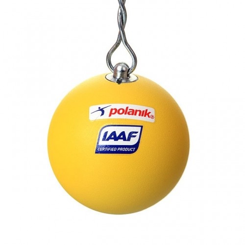 Kladivo soutěžní ocelové - hmotnost 3 kg/ průměr 95 mm, certifikace IAAF I-11-0536 PM-3/95