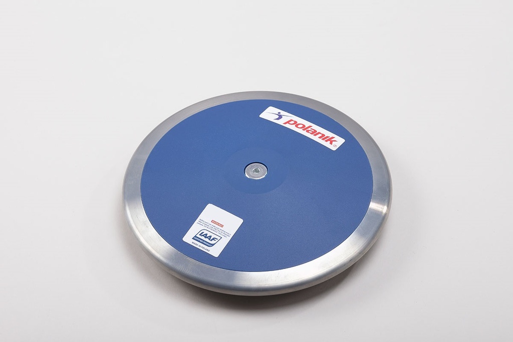 Disk plastový - hmotnost 1,5 kg, certifikace IAAF I-11-0495 CPD11-1,5