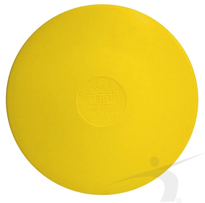 Disk TRIAL měkký gumový - hmotnost 0,6 kg DSK-0,6