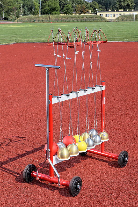 Stojan na kladiva -  pojízdný, 12 ks HR-12-W